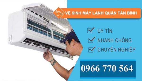 vệ sinh máy lạnh Quận Tân Bình uy tín