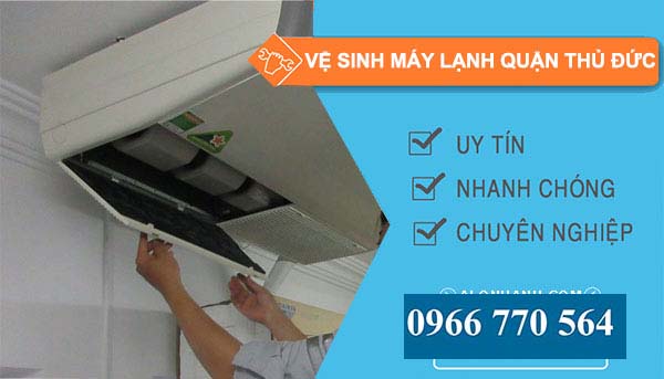 Vệ sinh máy lạnh Thủ Đức uy tín