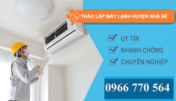 tháo lắp di dời máy lạnh Huyện Nhà Bè