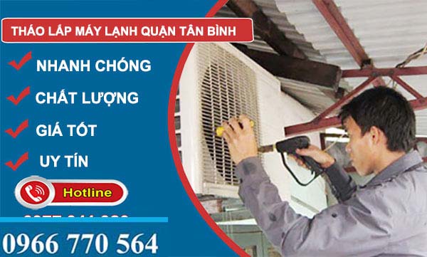 Tháo lắp di dời máy lạnh Quận Tân Bình