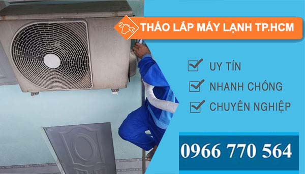 tháo lắp máy lạnh