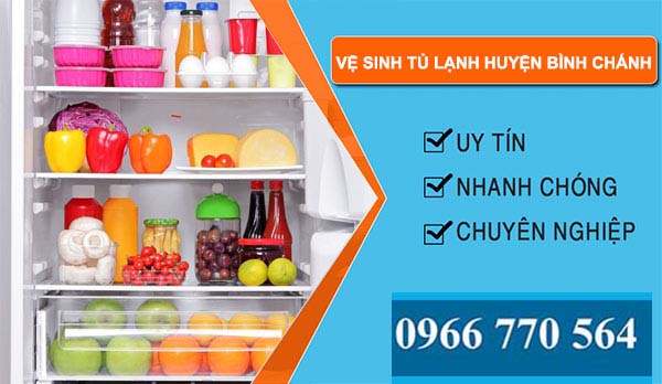 vệ sinh tủ lạnh huyện Bình Chánh uy tín