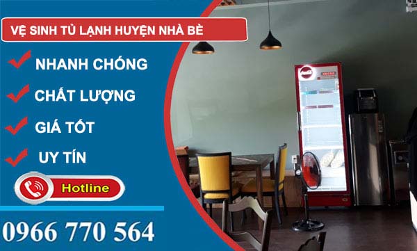 Vệ sinh tủ lạnh huyện Nhà Bè giá rẻ