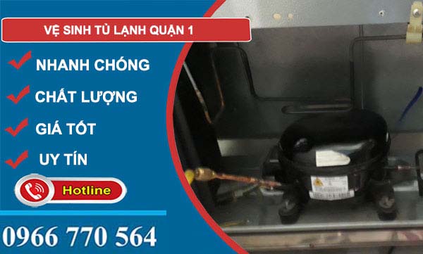 Vệ sinh tủ lạnh Quận 1