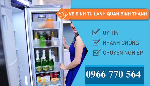 vệ sinh tủ lạnh quận bình thạnh