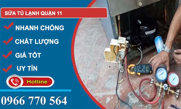 Sửa tủ lạnh Quận 11 tại nhà