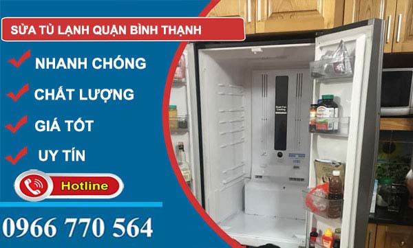 Sửa tủ lạnh quận Bình Thạnh giá rẻ