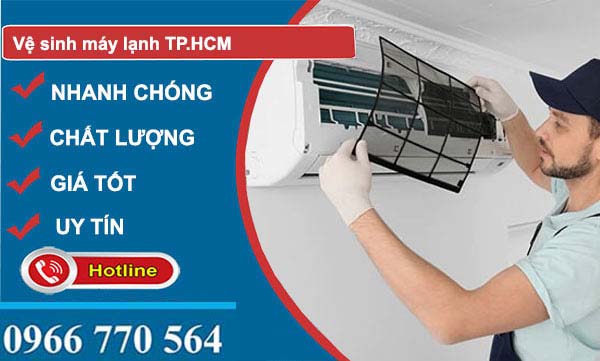 Vệ sinh máy lạnh tphcm