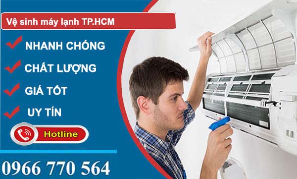 Vệ sinh máy lạnh tại nhà tphcm