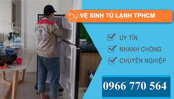 vệ sinh tủ lạnh tại nhà