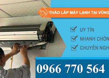 Tháo lắp máy lạnh tại Vũng Tàu