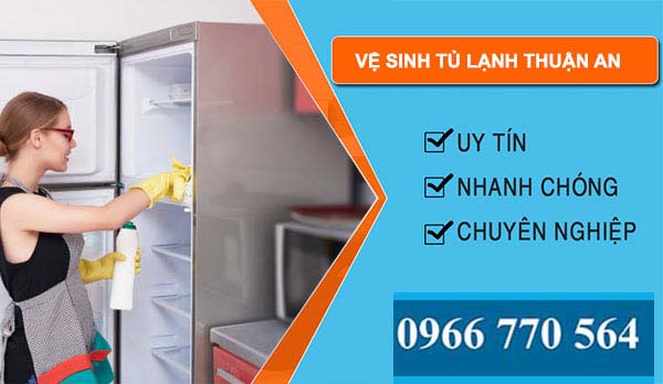 Vệ sinh tủ lạnh Thuận An