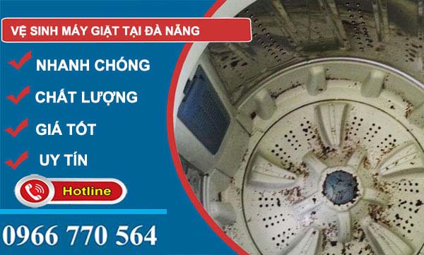 vệ sinh máy giặt tại Đà Nẵng uy tín