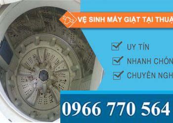 vệ sinh máy giặt Thuận An