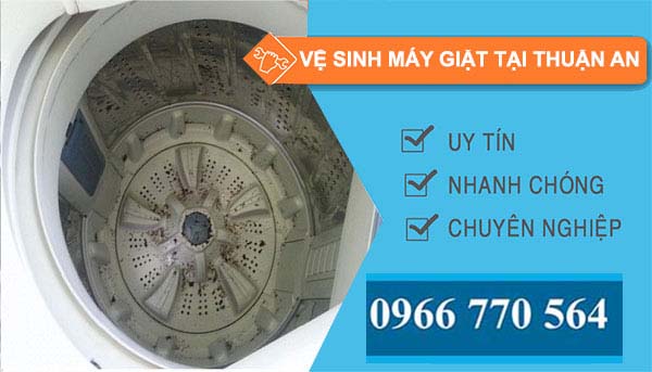 vệ sinh máy giặt tại Thuận An giá rẻ