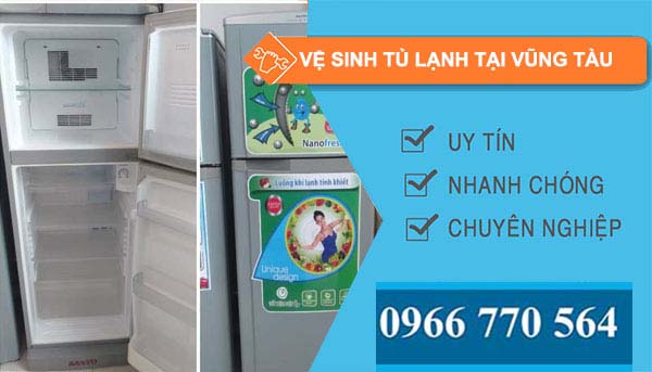 Vệ sinh tủ lạnh tại Vũng Tàu giá rẻ