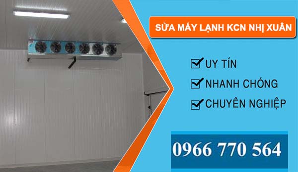 dịch vụ Sửa máy lạnh Khu công nghiệp Nhị Xuân