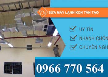 Sửa máy lạnh Khu công nghiệp Tân Tạo