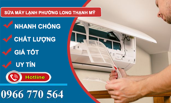 dịch vụ sửa máy lạnh phường long thạnh mỹ