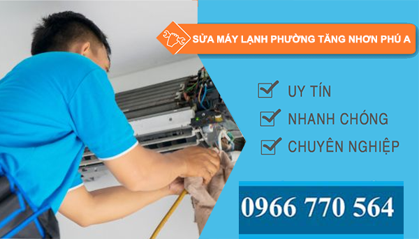 dịch vụ sửa máy lạnh phường tăng nhơn phú a