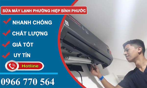 sửa máy lạnh phường hiệp bình phước