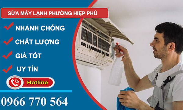 sửa máy lạnh phường hiệp phú