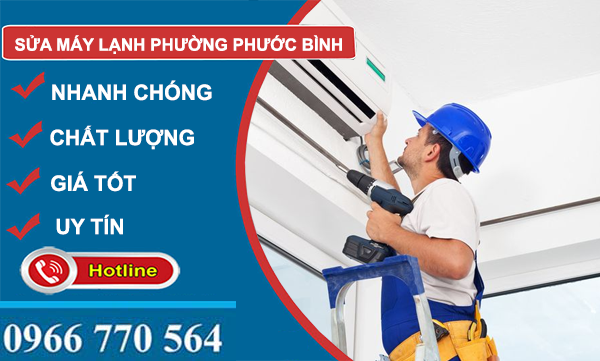 sửa máy lạnh phường phước bình