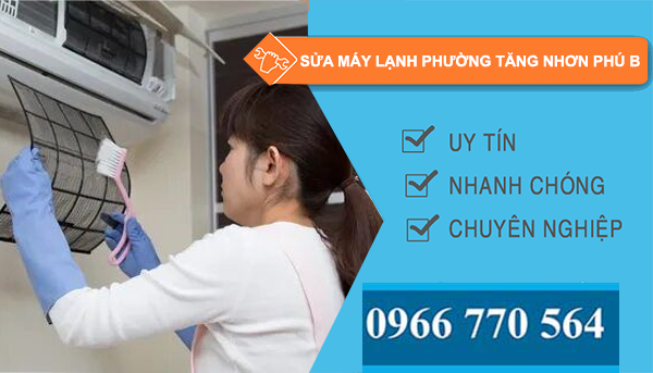 sửa máy lạnh phường tăng nhơn phú b