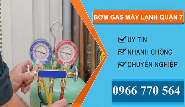 dịch vụ bơm gas máy lạnh quận 7