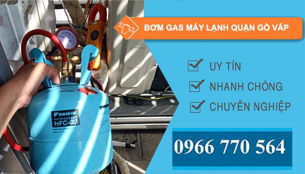 dịch vụ bơm gas máy lạnh quận gò vấp