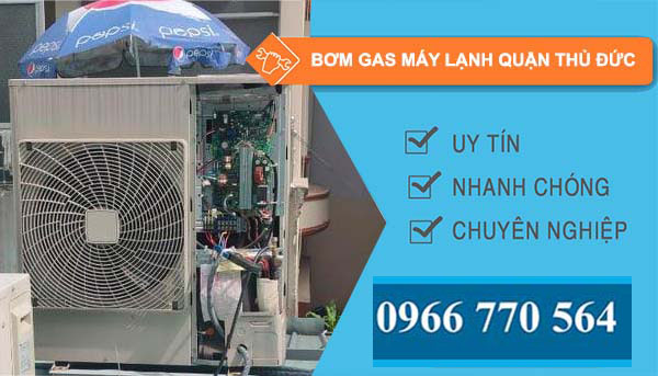 dịch vụ bơm gas máy lạnh quận thủ đức