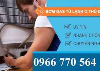 bơm gas tủ lạnh quận thủ đức