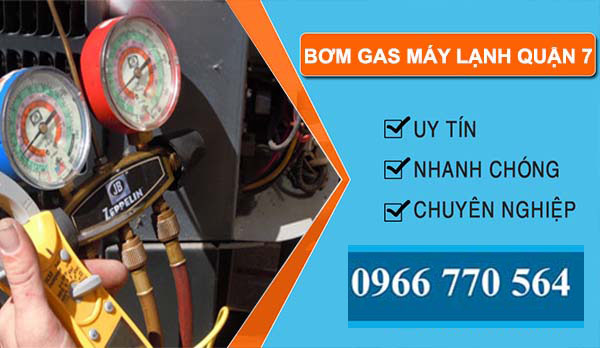 bơm gas máy lạnh quận 7