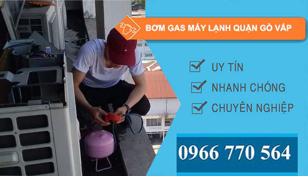 bơm gas máy lạnh quận gò vấp