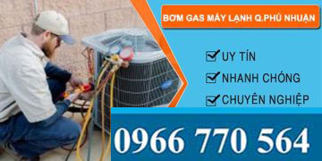 bơm gas máy lạnh quận phú nhuận