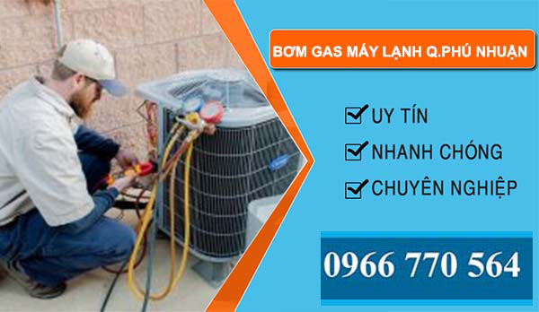 bơm gas máy lạnh quận phú nhuận