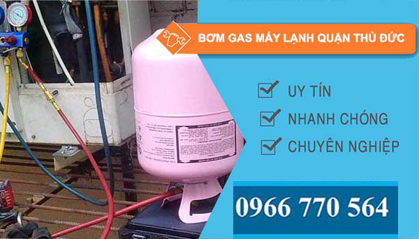 bơm gas máy lạnh quận thủ đức