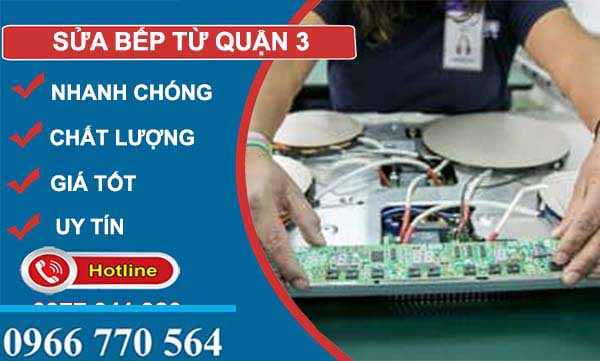 dịch vụ sửa bếp từ quận 3