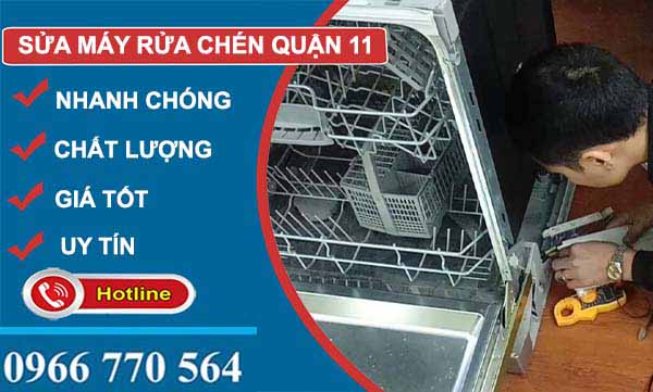 dịch vụ sửa máy rửa chén quận 11