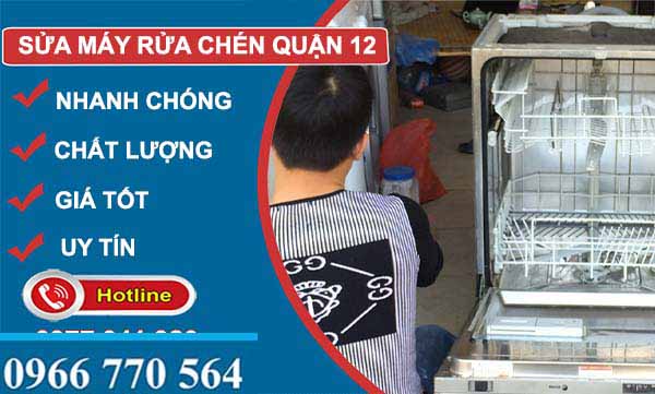 dịch vụ sửa máy rửa chén quận 12