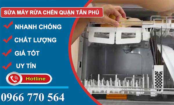 dịch vụ sửa máy rửa chén quận tân phú