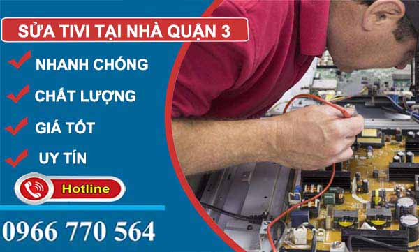 dịch vụ sửa tivi tại nhà quận 3