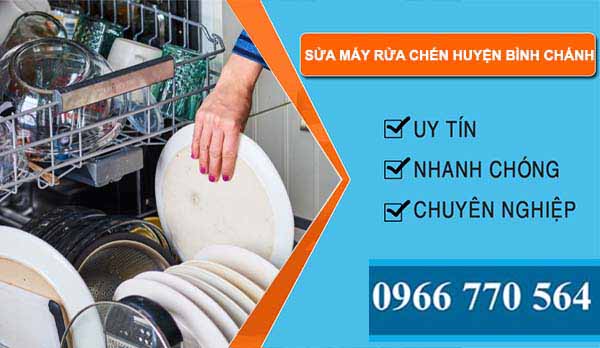 sửa máy rửa chén huyện bình chánh