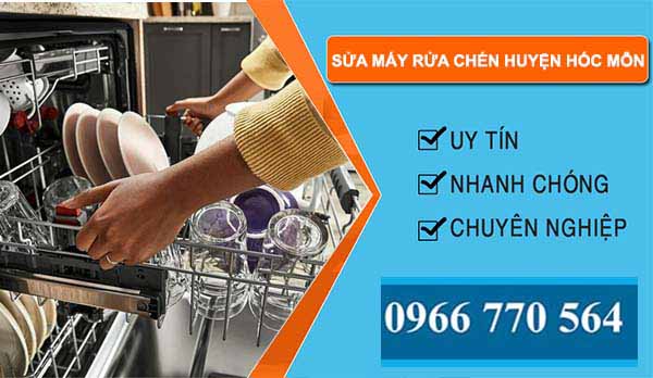 sửa máy rửa chén huyện hóc môn