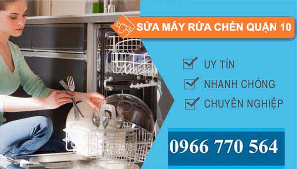 sửa máy rửa chén quận 10