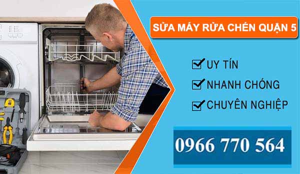 sửa máy rửa chén quận 5