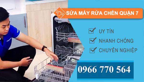 sửa máy rửa chén quận 7