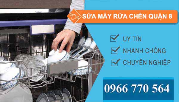 sửa máy rửa chén quận 8