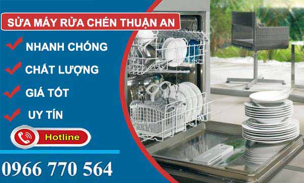 sửa máy rửa chén thuận an