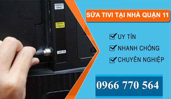 sửa tivi tại nhà quận 11